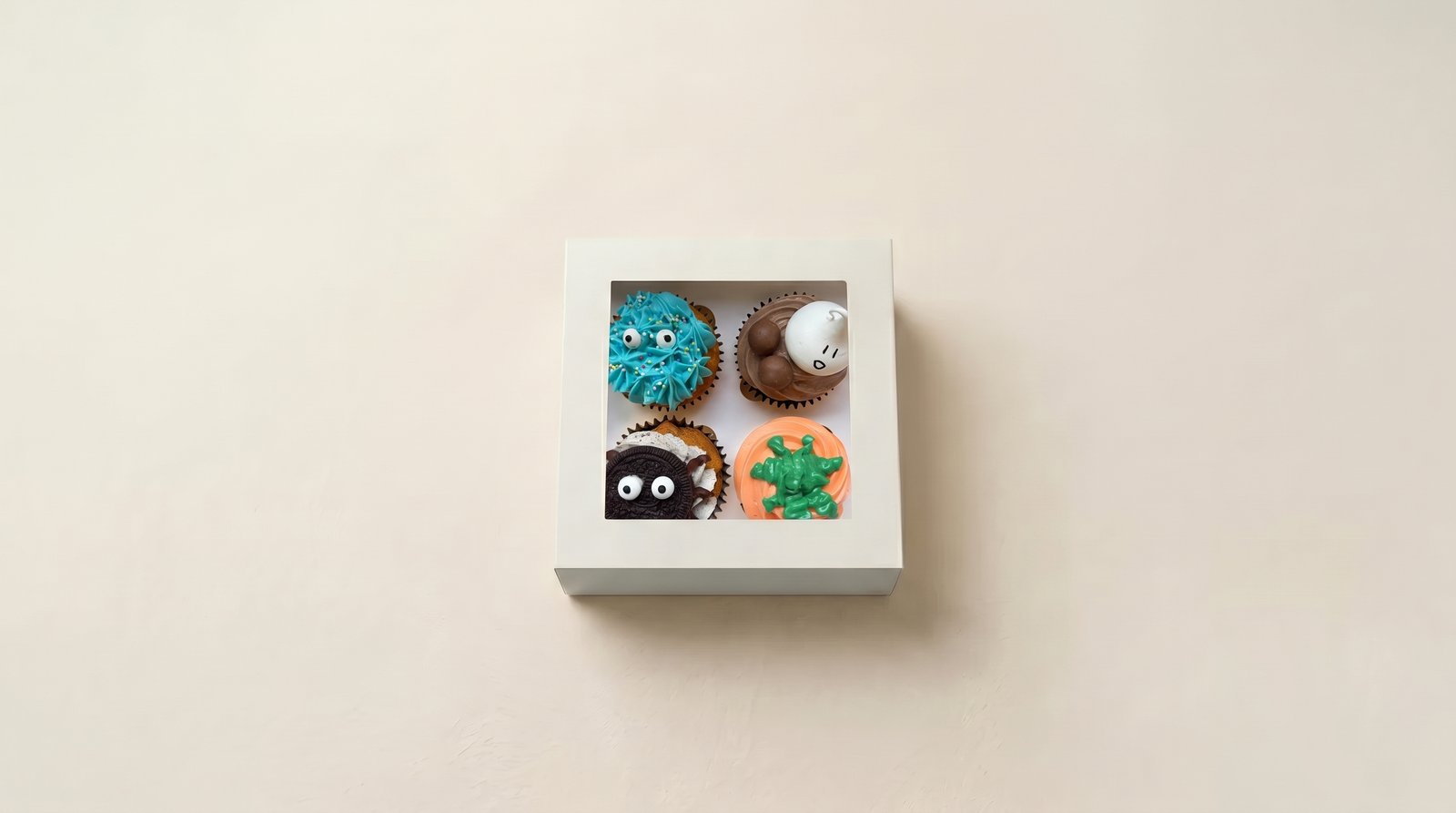 Halloween Cupcake Box